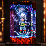 Super Saiyan 5 Goku Resin Lamp – Dragon Ball AF Epoxy LED Anime Night Light & Collectible Diorama