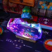 Finding Nemo Epoxy Resin Lamp – Nemo Clownfish & Sea Turtle Coral Reef Diorama Light