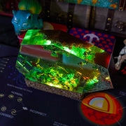 Underwater Coral Reef Epoxy Resin Lamp – Whale Shark, Sea Turtle & Diver Ocean Diorama