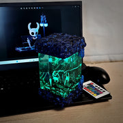 Hollow Knight Epoxy Resin Lamp – The Knight RGB LED Diorama Night Light