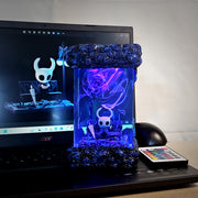 Hollow Knight Epoxy Resin Lamp – The Knight RGB LED Diorama Night Light
