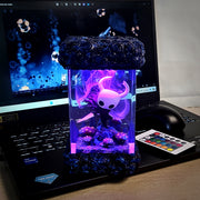 Hollow Knight Epoxy Resin Lamp – The Knight Hallownest Gaming Diorama Light