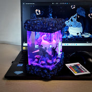 Hollow Knight Epoxy Resin Lamp – The Knight Hallownest Gaming Diorama Light