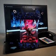 Hollow Knight Epoxy Resin Lamp – The Knight Hallownest Gaming Diorama Light
