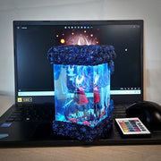 Hollow Knight Hornet Epoxy Resin Lamp – Hornet Dark Fantasy Diorama Light