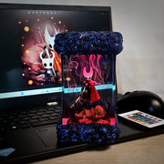 Hollow Knight Hornet Epoxy Resin Lamp – Hornet Dark Fantasy Diorama Light