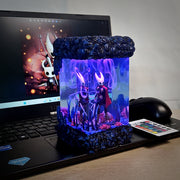 Hollow Knight Hornet Epoxy Resin Lamp – Hornet Dark Fantasy Diorama Light