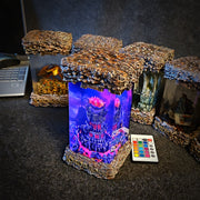 Smaug Lord of the Rings Epoxy Resin Lamp – Dragon Hoard LED Diorama Light