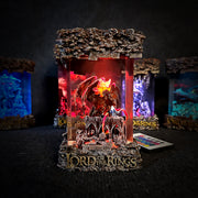 Balrog vs Gandalf Epoxy Resin Lamp – Lord of the Rings Bridge of Khazad-dûm Diorama