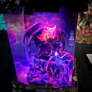 Balrog vs Gandalf Epoxy Resin Lamp – Lord of the Rings Bridge of Khazad-dûm Diorama