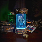 Nemesis Resident Evil Epoxy Resin Lamp – Biohazard Containment Chamber Diorama