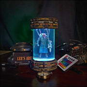 Nemesis Resident Evil Epoxy Resin Lamp – Biohazard Containment Chamber Diorama