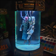 Nemesis Resident Evil Epoxy Resin Lamp – Biohazard Containment Chamber Diorama