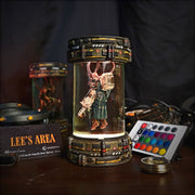 Nemesis Resident Evil Epoxy Resin Lamp – Biohazard Containment Chamber Diorama