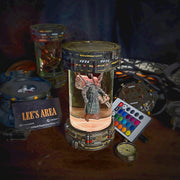 Nemesis Resident Evil Epoxy Resin Lamp – Biohazard Containment Chamber Diorama