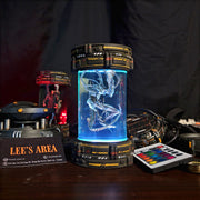 Xenomorph Alien Epoxy Resin Lamp – Sci‑Fi Specimen Pod RGB LED Night Light