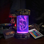 Xenomorph Alien Epoxy Resin Lamp – Sci‑Fi Specimen Pod RGB LED Night Light