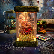 Howl’s Moving Castle Epoxy Resin Lamp – Studio Ghibli Fantasy LED Diorama Light