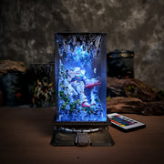 Gundam RX-78-2 Epoxy Resin Lamp – Mobile Suit RGB LED Diorama Night Light