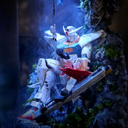 Gundam RX-78-2 Epoxy Resin Lamp – Mobile Suit RGB LED Diorama Night Light