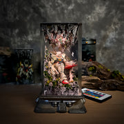 Gundam RX-78-2 Epoxy Resin Lamp – Mobile Suit RGB LED Diorama Night Light