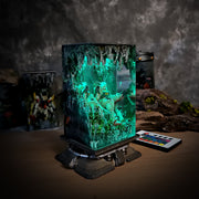 Gundam RX-78-2 Epoxy Resin Lamp – Mobile Suit RGB LED Diorama Night Light
