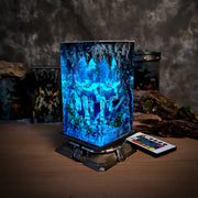 Gundam RX-78-2 Epoxy Resin Lamp – Mobile Suit RGB LED Diorama Night Light