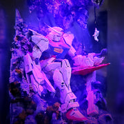 Gundam RX-78-2 Epoxy Resin Lamp – Mobile Suit RGB LED Diorama Night Light