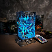 Gundam Epoxy Resin Lamp – Mobile Suit Mecha Anime Diorama Night Light
