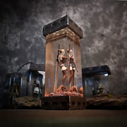NieR Automata A2 Epoxy Resin Lamp – YoRHa Android Warrior Diorama Light