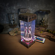 P2 NieR:Automata Epoxy Resin Lamp – YoRHa Android RGB LED Diorama Light