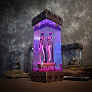 P2 NieR:Automata Epoxy Resin Lamp – YoRHa Android RGB LED Diorama Light