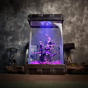 NieR Automata 2B 9S & A2 Epoxy Resin Lamp – YoRHa Trio Diorama Light