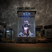 2B NieR Automata Epoxy Resin Lamp – YoRHa Android Gaming Diorama Light