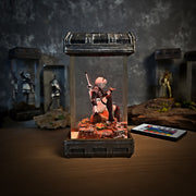 2B NieR Automata Epoxy Resin Lamp – YoRHa Android Gaming Diorama Light