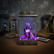 2B NieR Automata Epoxy Resin Lamp – YoRHa Android Gaming Diorama Light