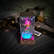 Poseidon Greek Mythology Resin Lamp – God of the Sea & Ocean Wave Diorama Light