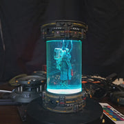 Nemesis Resident Evil Epoxy Resin Lamp – Biohazard Containment Chamber Diorama
