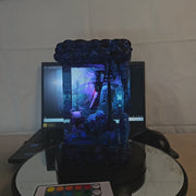 Hollow Knight & Hornet Epoxy Resin Lamp – Hallownest Gaming Diorama Light