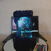 Hollow Knight Hornet Epoxy Resin Lamp – Hornet Dark Fantasy Diorama Light